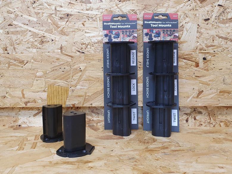 Milwaukee-ミルウォーキー- M12 ツールマウント (3 Pack)