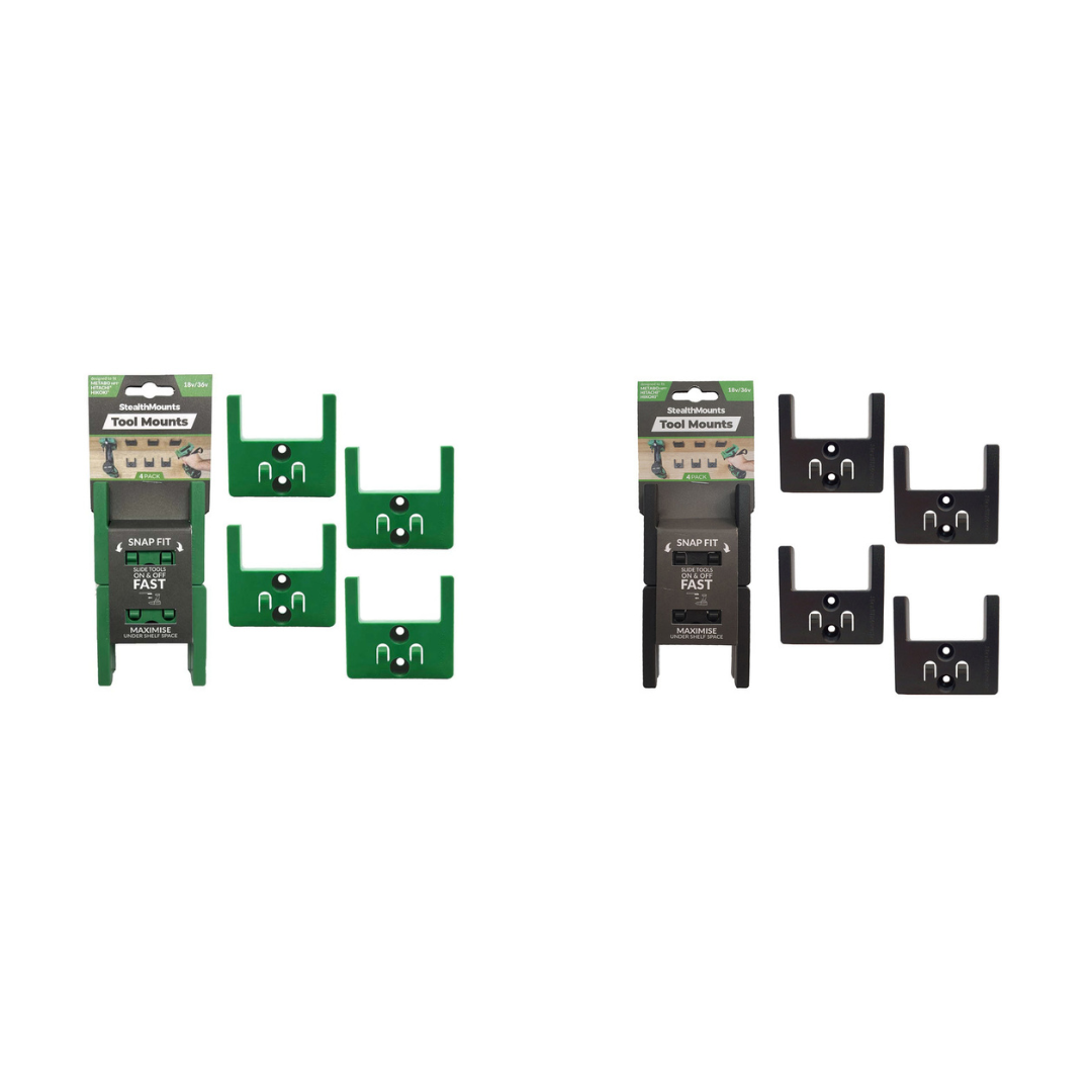 Hikoki-ハイコーキ- 14.4V,18V,36V ツールマウント (4 Pack)