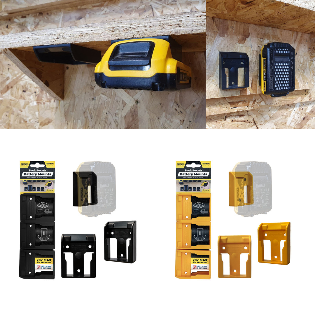 DeWalt-デウォルト- V バッテリーマウント (6 Pack)