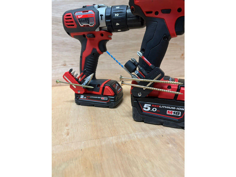 Milwaukee-ミルウォーキー-45° M18用マグネティックビットホルダー (2 Pack)